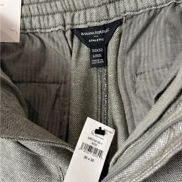 Banana Republic men’s athletic pants 30x32 linen - Picture 5 of 9